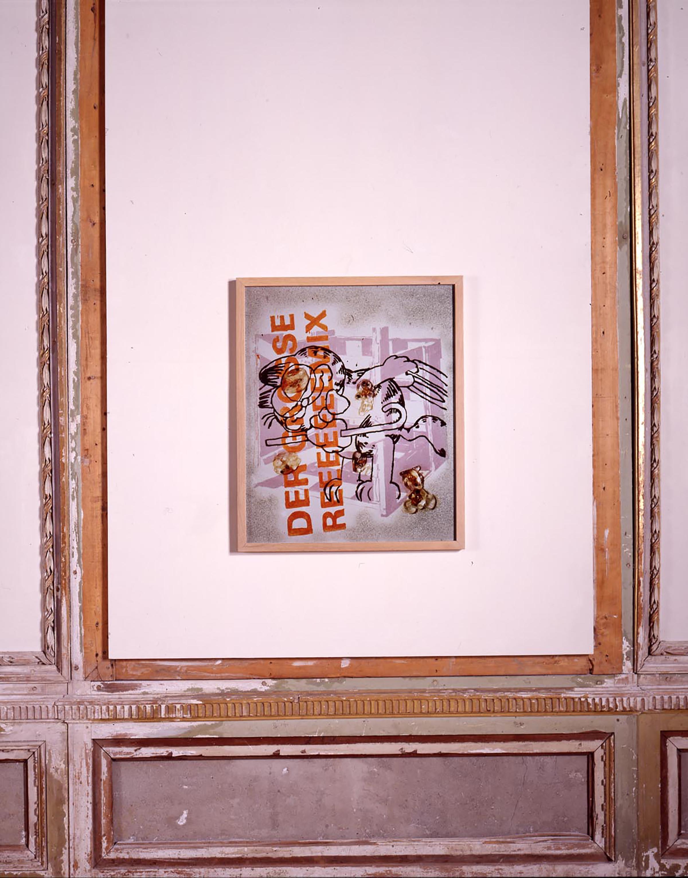 u0022Martin Kippenberger : Respektive 1997-1976u0022, veduta espositiva